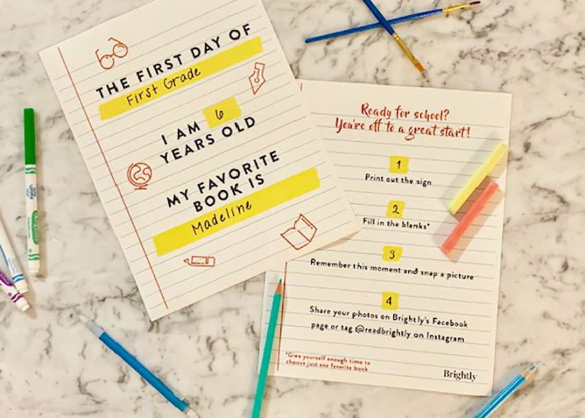 back to school downloadable