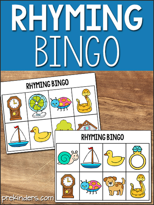 rhyming-bingo